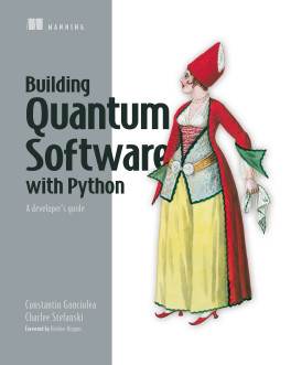 Building Quantum Software with Python cover